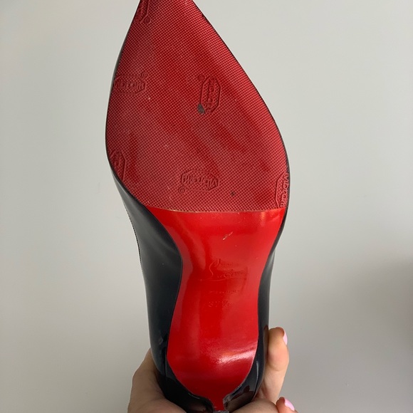 Pigalle Follies Louboutin black heels 37.5 - Picture 5 of 7